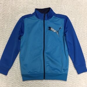 Puma zip up jacket - Boys size Small